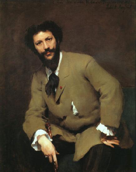 John Singer Sargent Portrait of Carolus Duran oil painting image